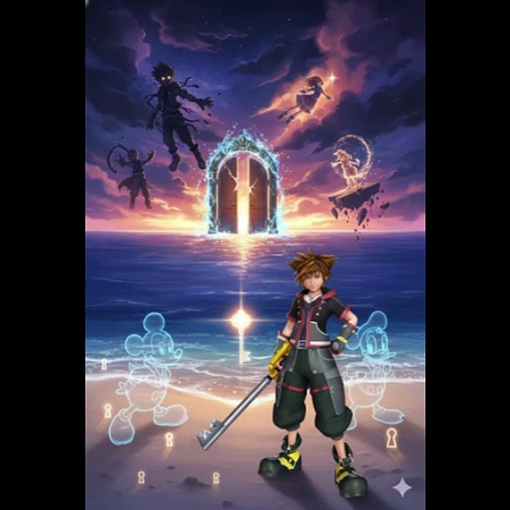 Kingdom hearts Sora Luz que Nunca Se Apaga