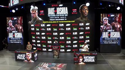 Anthony Joshua turns to high-profile training team for ‘colossal’ Jake Paul bout