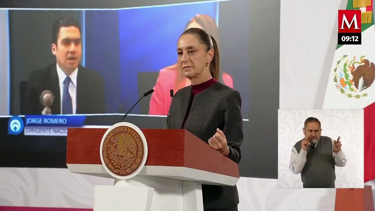 Sheinbaum critica al PAN y rechaza la violencia como forma de hacer política
