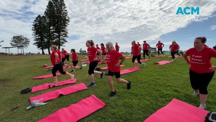 Flash mob moves showcase an important message at Town Beach