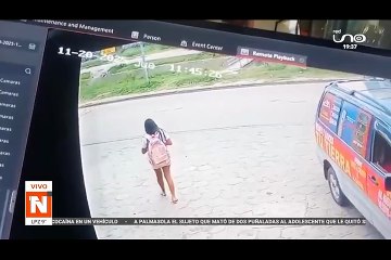 MENOR ATROPELLADA EN LOS LOTES