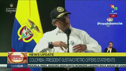 President Gustavo Petro denounces media campaign against him