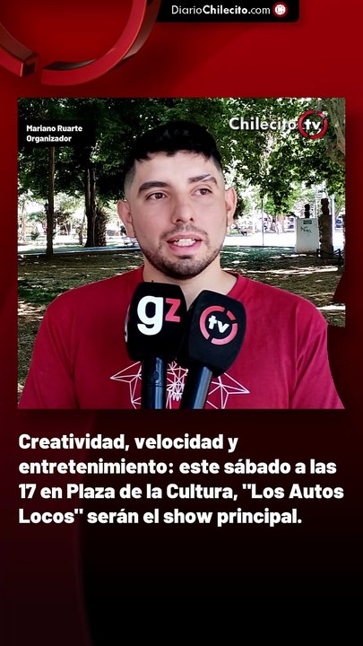 Creatividad, velocidad y entretenimiento: este sábado a las 17 en Plaza de la Cultura, "Los Autos Locos" serán el show principal.