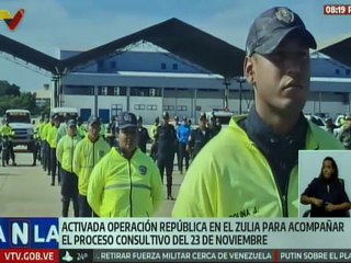 Más de 8 mil efectivos de seguridad resguardarán la Consulta Popular del 23-N en el Zulia