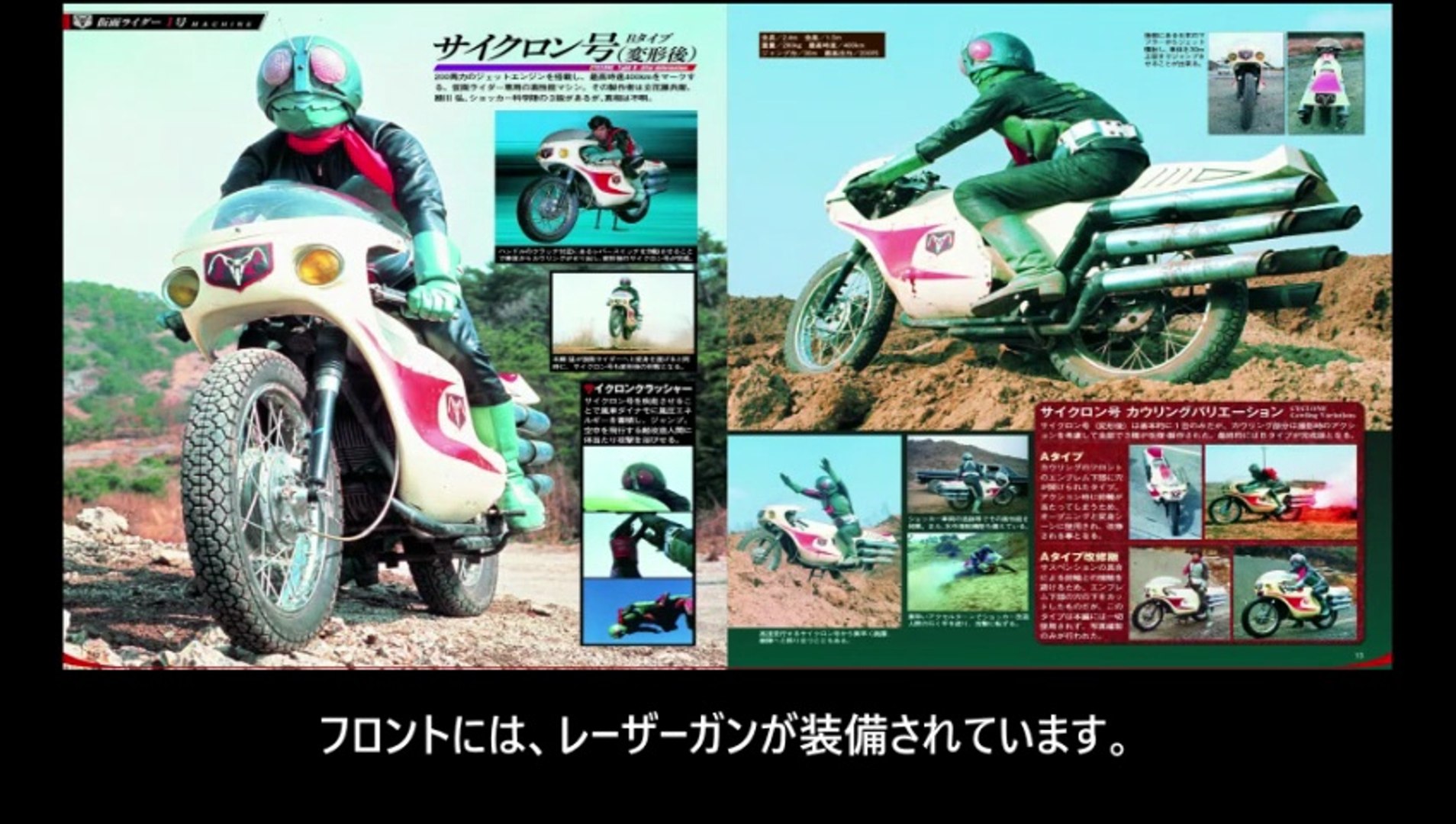 仮面ライダー サイクロン号の誕生 The Birth of Masked Rider 