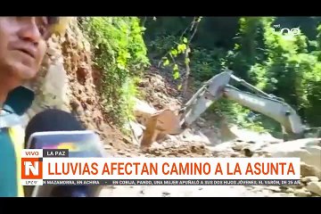 LLUVIAS PROVOCAN LLUVIAS EN LOS YUNGAS