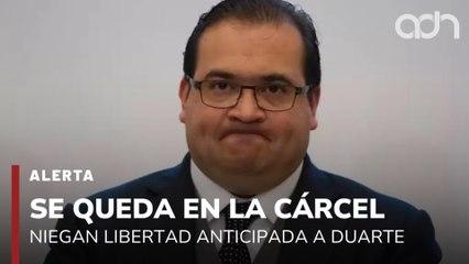 🚨¡Última Hora! Niegan libertad anticipada a Javier Duarte