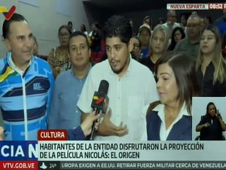 Neoespartano disfrutaron de la proyección del largometraje "Nicolás: El Origen"