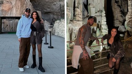 Sergio Ramos y Pilar Rubio continuan disfrutando de México, esta vez comparten su visita a las Grutas de García