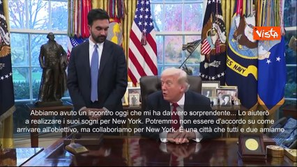 Trump riceve Mamdani alla Casa Bianca: Collaboriamo per New York, è la città che amiamo