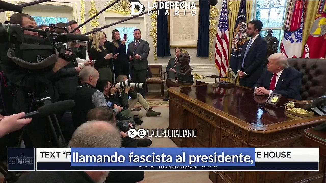 El comunista Mamdani se rindió ante Trump en la Casa Blanca antes de asumir como alcalde