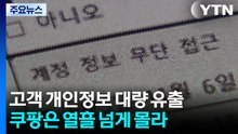 고객 개인정보 대량 유출...쿠팡은 열흘 넘게 몰라 / YTN