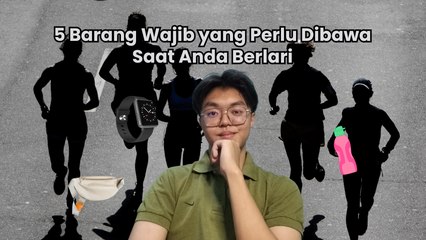 5 Barang Wajib yang Perlu Dibawa Saat Berlari-Dunia Olahraga