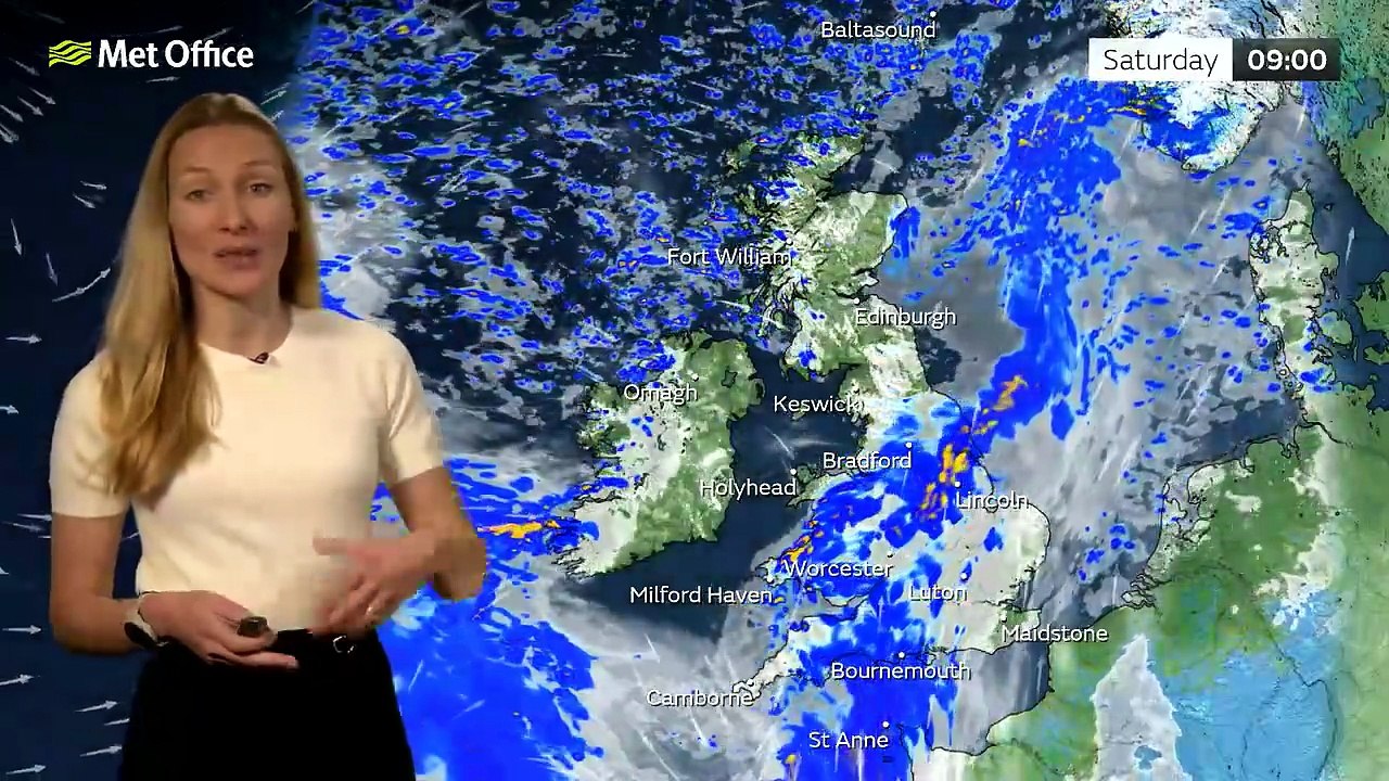 Met Office Saturday Morning Weather Forecast 22/11/2025 - video Dailymotion