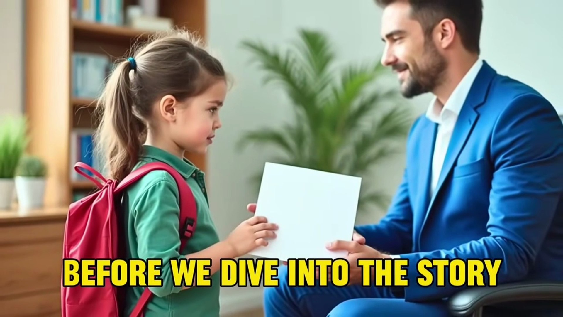 Little Girl’s Letter in a Millionaire’s Office