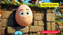 Humpty Dumpty Sat On Wall _ Preschool For Song _ Nursery Rhymes For Kids