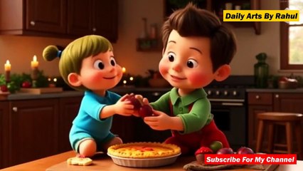 Little Jack Horner _ English lyrics For Preschool _ Nursery Rhymes For Kids