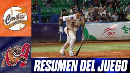 Resumen del juego Caribes de Anzoátegui vs Tigres de Aragua | 21 de noviembre de 2025