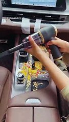 Portable Mini Car Vacuum Cleaner 🚗💨 High Power Cordless Cleaner 🇺🇸