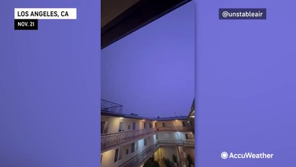 Storms and snow showers in the Southwest