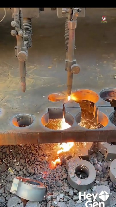 CNC Gas Cutting Machine: Precision Cutting Thick Metal