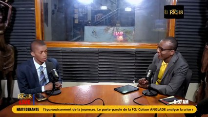 DEKANTE 21 NOVEMBRE 2025 | Colson ANGLADE, Porte-parole de la FOJ