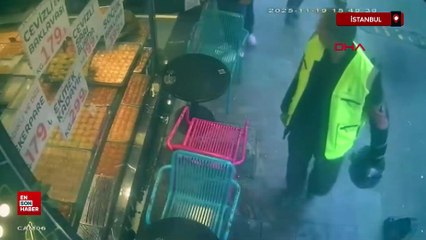İstanbul Bayrampaşa'da iş yerinin önünde yapılan temizlikten rahatsız oldu: Çekiçle saldırdı