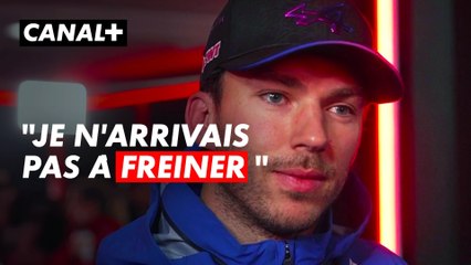 Pierre Gasly satisfait en dépit des conditions météo difficiles - Qualifs Grand Prix de Las Vegas