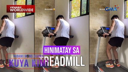 Lalaking tumatakbo sa treadmill, biglang nawalan ng malay! | Dami Mong Alam, Kuya Kim!