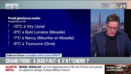 Grand froid: à quoi faut-il s'attendre ce samedi, journée la plus froide de la semaine?