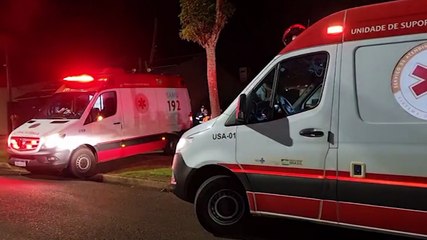 SAMU corre contra o tempo para salvar idosa com suspeita de AVC no Santa Felicidade