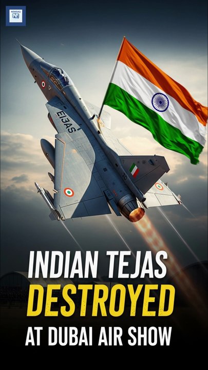 India's Tejas Destroyed at Dubai Air Show