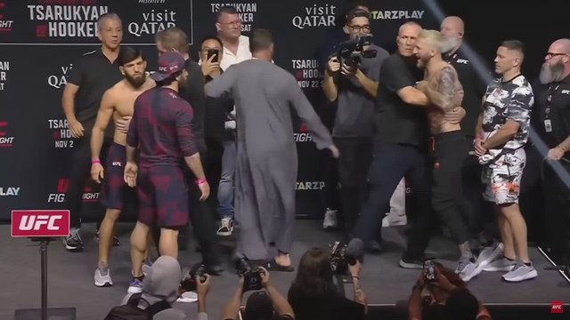 Uno de los posibles rivales de Topuria arma la marimonera con una agresión: su reacción ya es viral