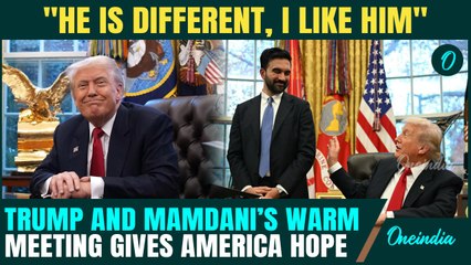 ‘He Is Different’: Trump Promises MASSIVE Support In Warm White House Meeting After Harsh Comments