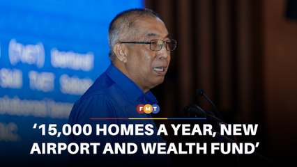 15,000 homes a year, new airport and wealth fund among key pledges in BN’s Sabah manifesto