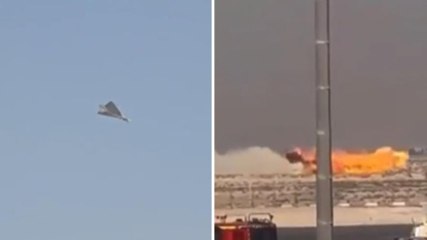 Tragedia durante l'airshow: caccia si schianta al suolo, morto il pilota