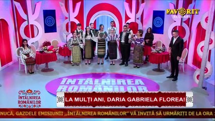 Carmen Iordache si Grupul vocal „Flori de primavara” - Marine, Marine (Intalnirea romanilor - Favorit TV - 10.11.2025)