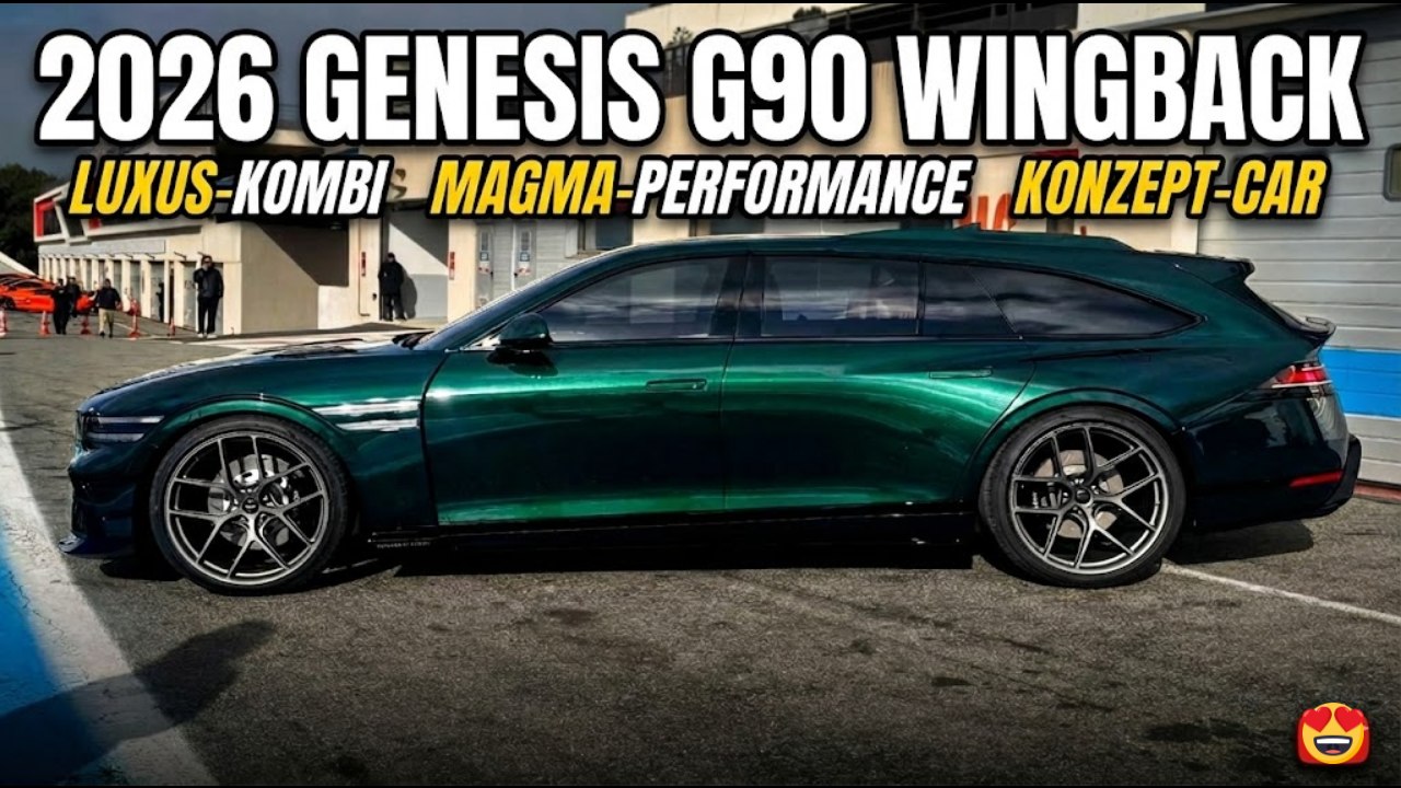 G90 Wingback Concept 2025 – Genesis zeigt, was sich BMW & Mercedes nie trauen würden