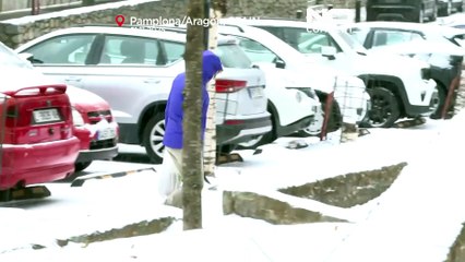 Ondata di freddo artico porta forti nevicate nel nord della Spagna