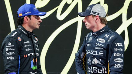 La batalla de Las Vegas entre Sainz y Verstappen: "No estábamos al mismo nivel"