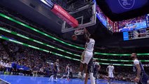 Zion Williamson gets up for alley-oop dunk