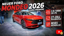 2026 Ford Mondeo – Erste Details zum neuen Modell für den chinesischen Markt