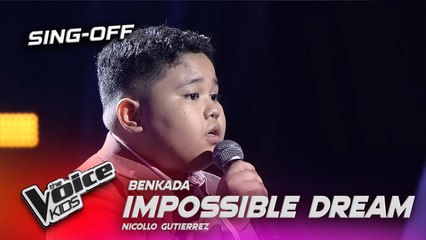 The Voice Kids Philippines: Nicollo Gutierrez SHINES in his performance of 'Impossible Dream'! | Sing Offs