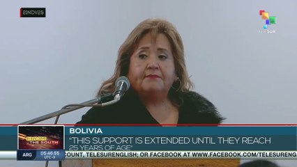 BOLIVIA l The law protects children orphaned by femicide