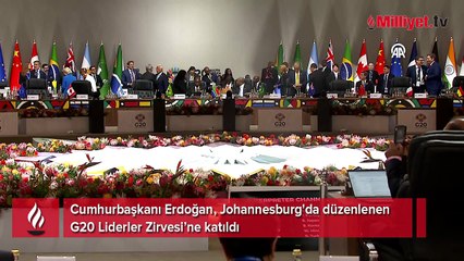 G-20 Liderler Zirvesi başladı! Cumhurbaşkanı Erdoğan Güney Afrika'da