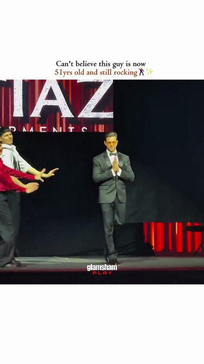 Hrithik moves like he’s got a time-freeze button… I mean, who hits 51 and still moves like the music owes them money?✨   #glamsham #hrithikroshan #stillrocking #timelessenergy #51andfab #dancemode #stagevibes  glamsham, hrithik roshan, still rocking, time
