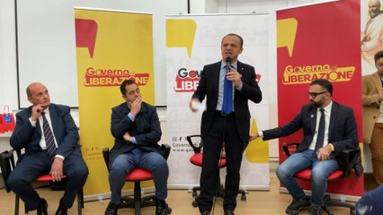 Cateno De Luca - A GELA per presentare alla stampa il Governo di Liberazione! (22.11.25)