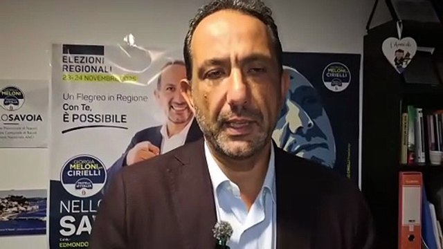 Bacoli (NA) - NELLO SAVOIA ALLA REGIONE CON CIRIELLI PRESIDENTE. FRATELLI DI ITALIA (21.11.25)