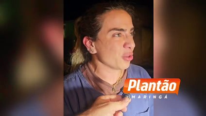 Onça-parda é resgatada após invadir quintal de residência em Paiçandu