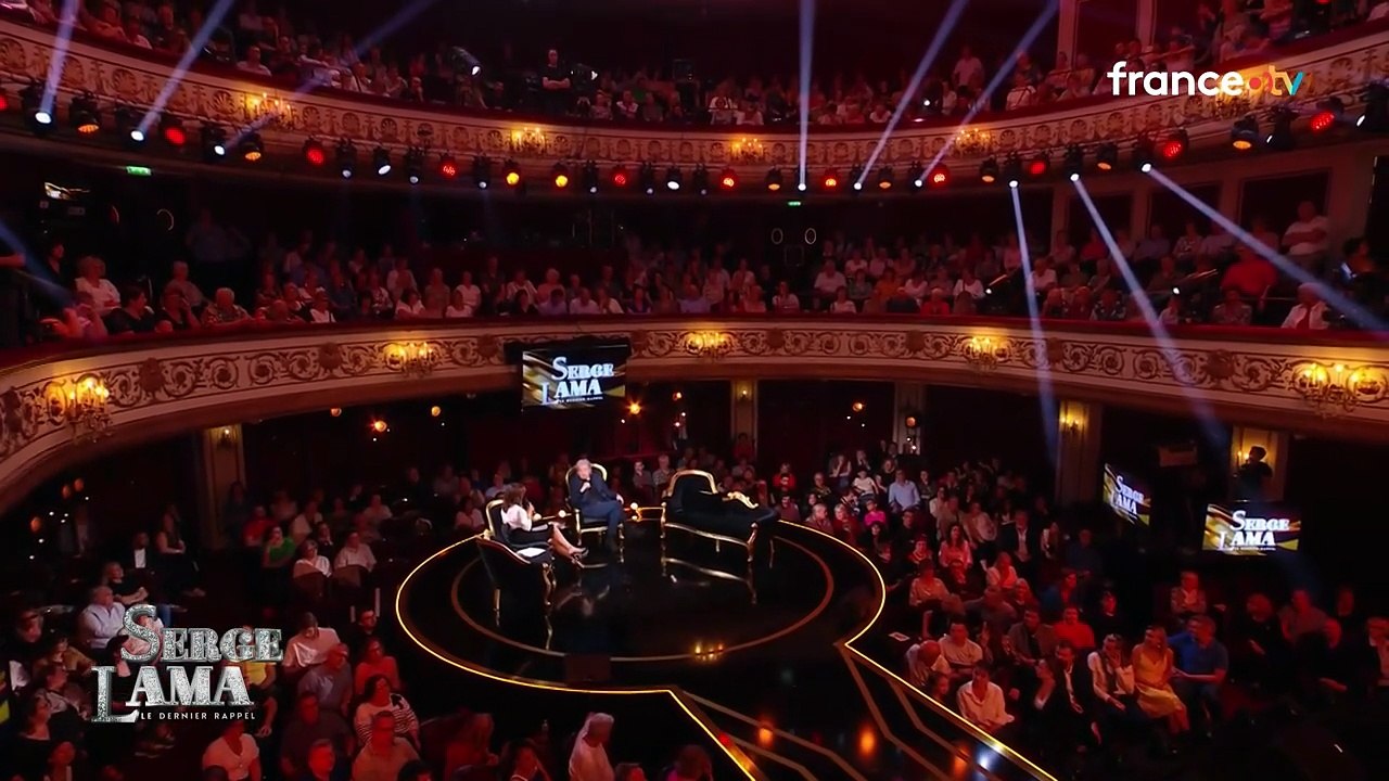 Serge Lama dans l'émission "Serge Lama : le dernier rappel" le 21 novembre 2025 France 3